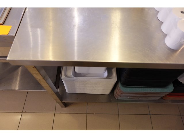 Inox werktafel - afbeelding 3 van  3