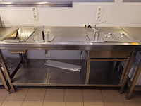 Inox werktafel