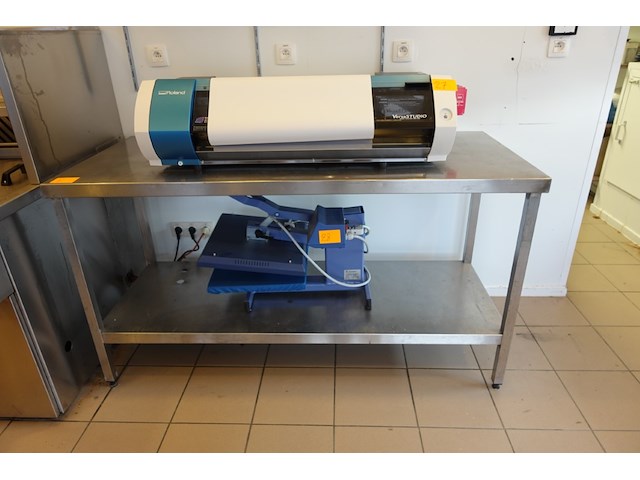 Inox werktafel - afbeelding 1 van  2