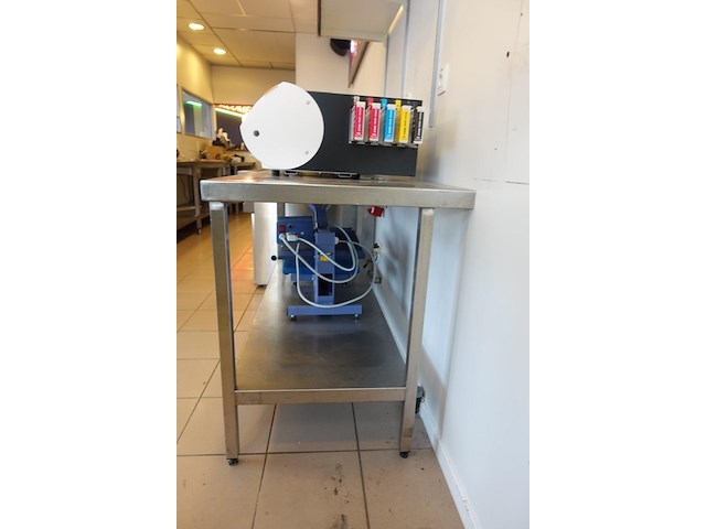 Inox werktafel - afbeelding 2 van  2