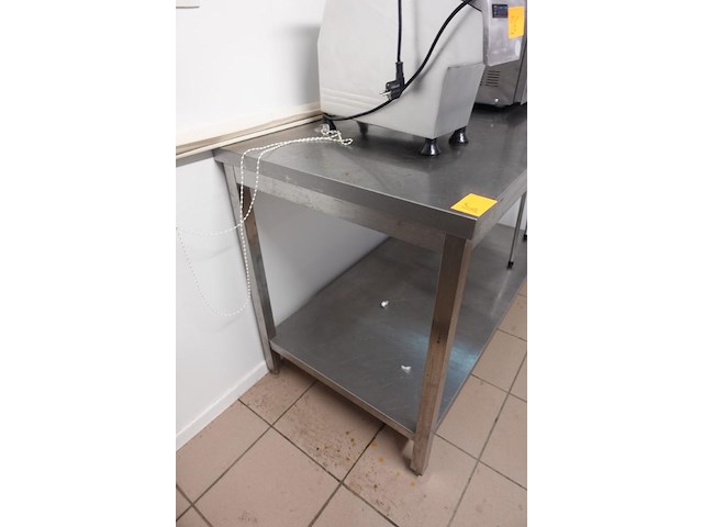 Inox werktafel - afbeelding 2 van  2