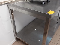 Inox werktafel - afbeelding 2 van  2