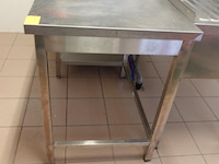 Inox werktafel - afbeelding 2 van  3