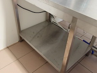 Inox werktafel - afbeelding 3 van  3