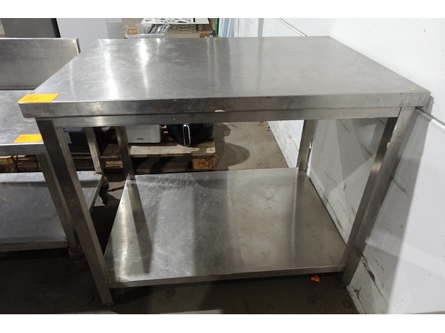 Inox werktafel - afbeelding 1 van  2