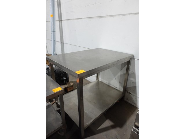 Inox werktafel - afbeelding 2 van  2