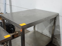 Inox werktafel - afbeelding 2 van  2