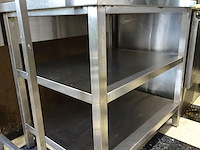 Inox werktafel - afbeelding 2 van  2