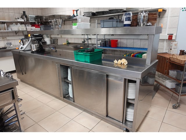 Inox werktafel - afbeelding 1 van  6