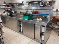 Inox werktafel