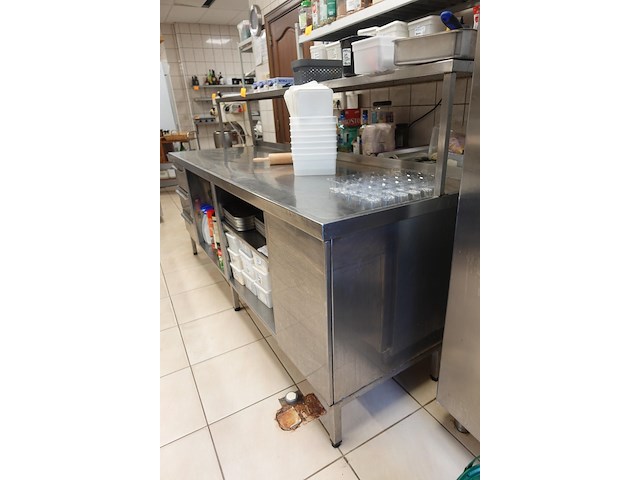 Inox werktafel - afbeelding 4 van  5