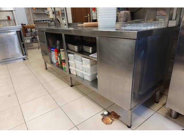 Inox werktafel - afbeelding 5 van  5