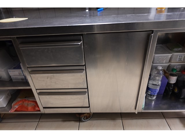 Inox werktafel - afbeelding 6 van  15