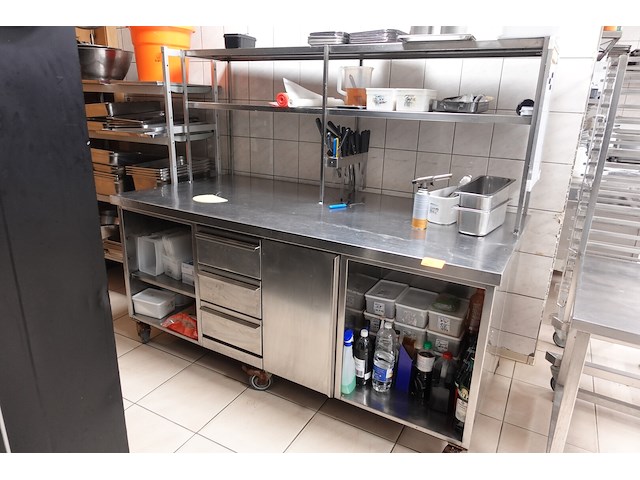 Inox werktafel - afbeelding 1 van  15