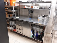 Inox werktafel - afbeelding 1 van  15