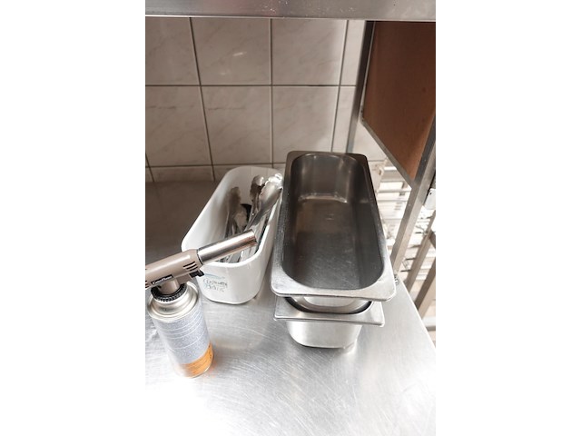 Inox werktafel - afbeelding 10 van  15