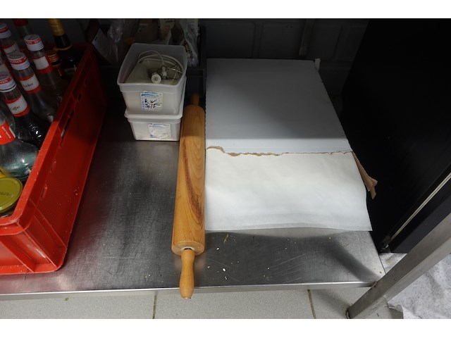 Inox werktafel - afbeelding 2 van  12