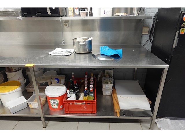 Inox werktafel - afbeelding 5 van  12
