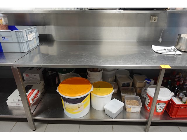 Inox werktafel - afbeelding 6 van  12