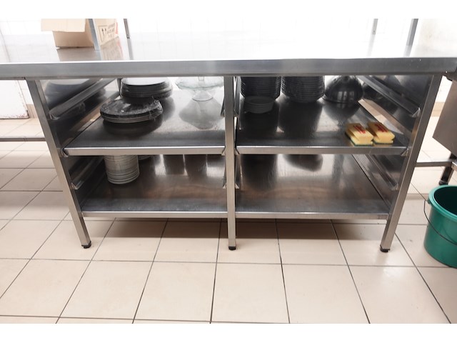 Inox werktafel - afbeelding 3 van  6