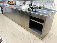 Inox werktafel - afbeelding 1 van  6
