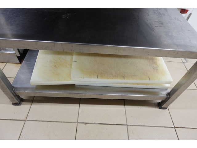 Inox werktafel - afbeelding 5 van  5