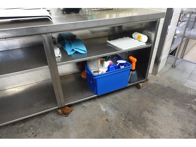 Inox werktafel - afbeelding 5 van  5