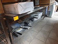Inox werktafel - afbeelding 1 van  2