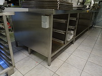 Inox werktafel - afbeelding 1 van  3