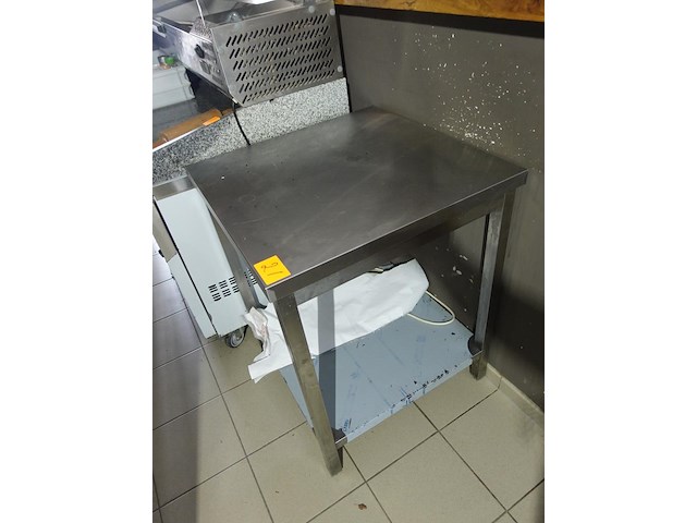 Inox werktafel - afbeelding 2 van  2