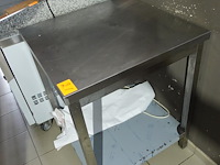 Inox werktafel - afbeelding 2 van  2