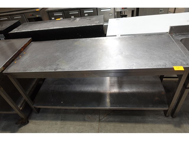 Inox werktafel - afbeelding 2 van  2