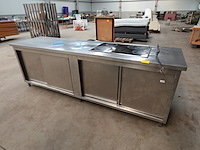 Inox werktafel - afbeelding 1 van  5