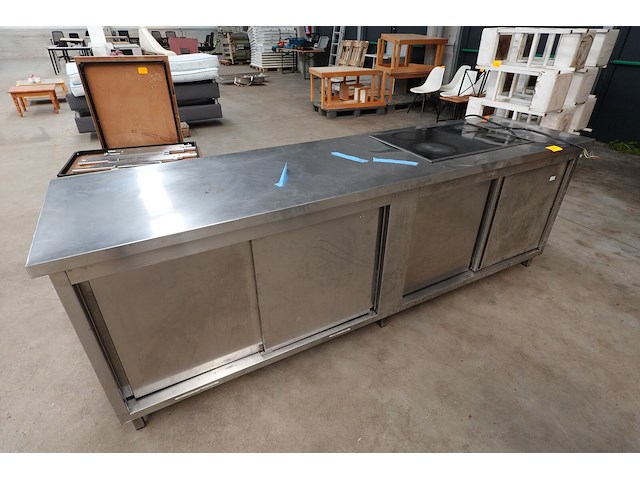 Inox werktafel - afbeelding 3 van  5