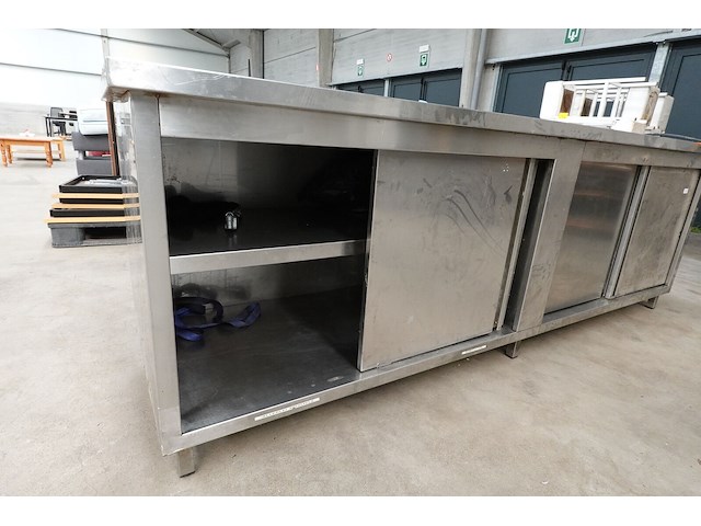 Inox werktafel - afbeelding 4 van  5