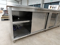 Inox werktafel - afbeelding 4 van  5