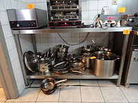 Inox werktafel - afbeelding 1 van  1