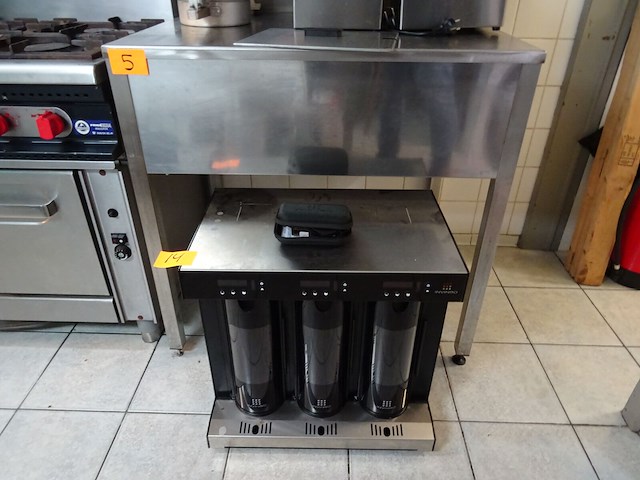Inox werktafel - afbeelding 1 van  2