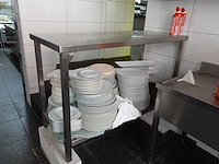 Inox werktafel - afbeelding 1 van  2