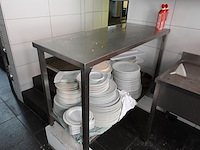 Inox werktafel - afbeelding 2 van  2