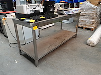 Inox werktafel - afbeelding 2 van  2