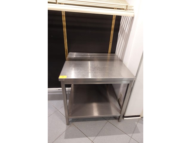 Inox werktafel - afbeelding 2 van  3