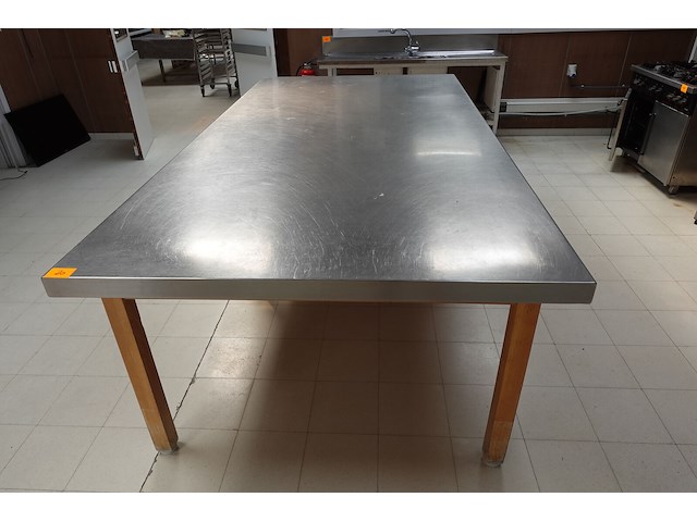 Inox werktafel - afbeelding 4 van  4