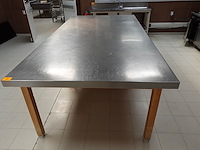 Inox werktafel - afbeelding 4 van  4