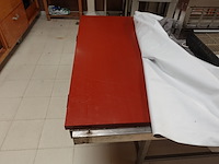 Inox werktafel - afbeelding 2 van  4
