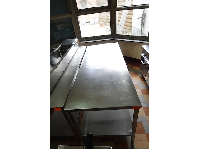Inox werktafel - afbeelding 3 van  4