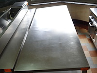 Inox werktafel - afbeelding 3 van  4