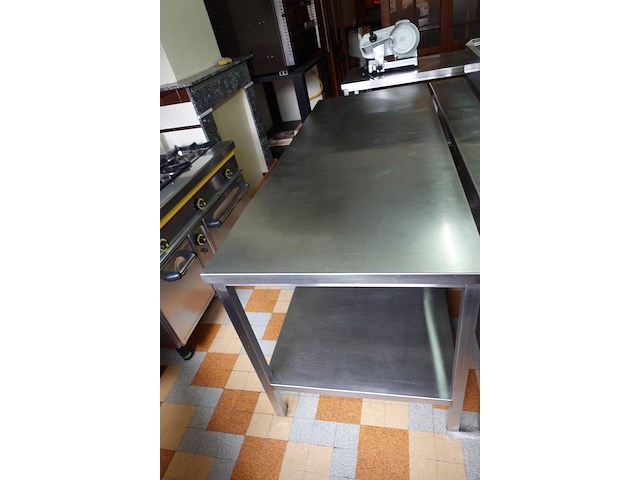 Inox werktafel - afbeelding 4 van  4