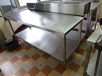 Inox werktafel - afbeelding 3 van  3