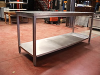 Inox werktafel - afbeelding 4 van  6